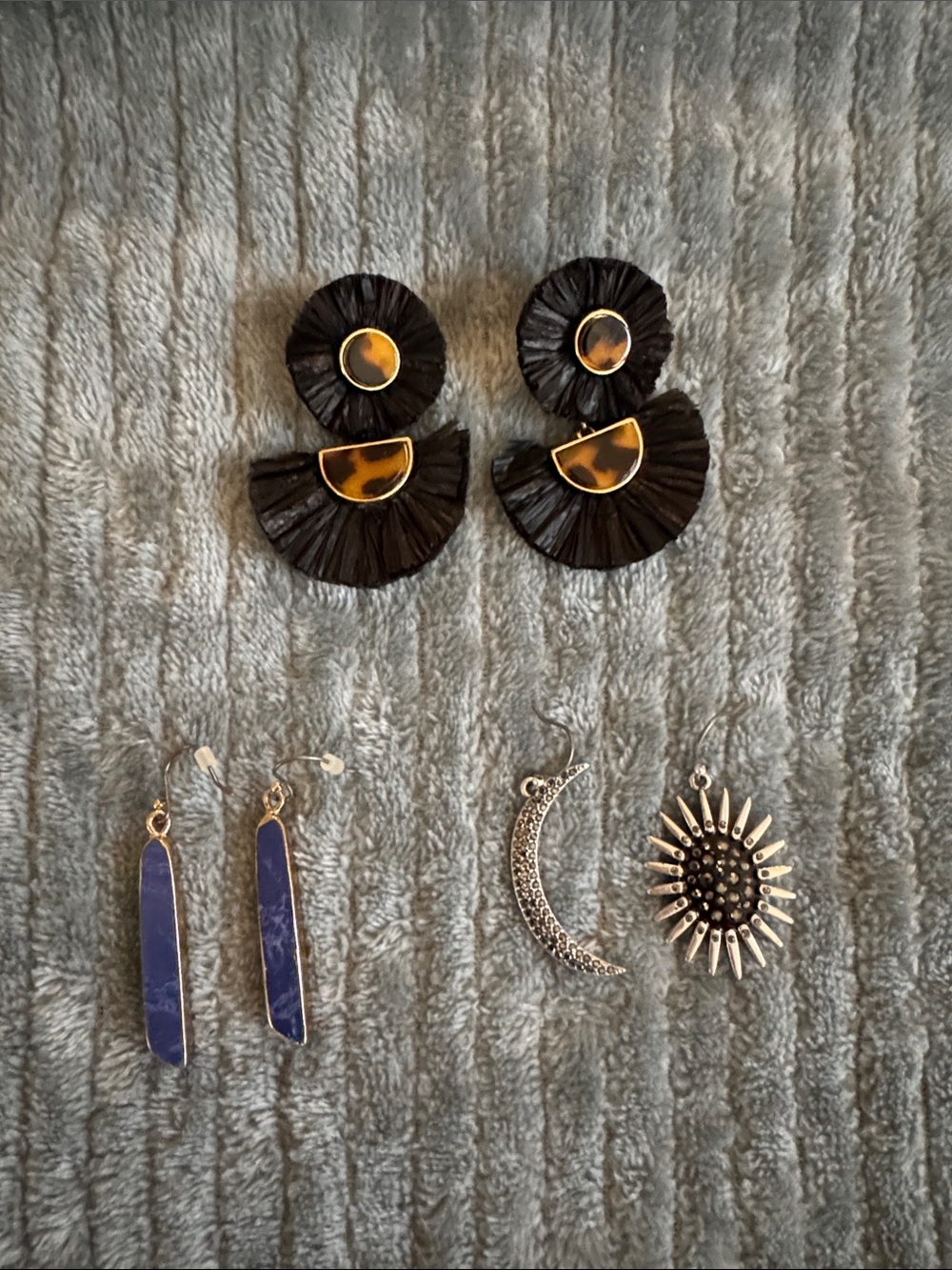 3 Pairs of Earrings